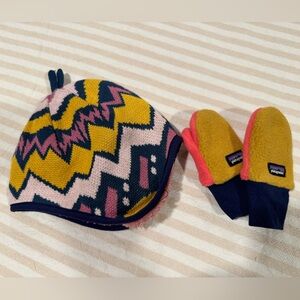 Patagonia Kids Reversible Winter Hat and Mittens